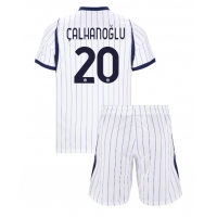Camiseta Inter Milan Hakan Calhanoglu #20 Segunda Equipación Replica 2026-27 para niños mangas cortas (+ Pantalones cortos)